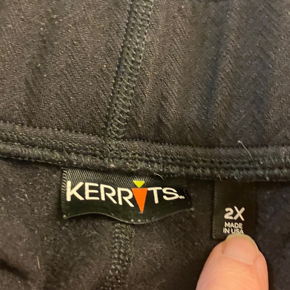 Kerrits Black Equestrian winter Breeches 2x - Picture 3 of 5